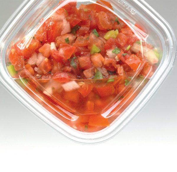 PTTESDCLID, Clear Lid for 8-32 Oz Tamper Evident Square Deli Container,  500/CS