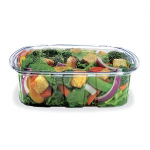 Placon : Crystal Seal® reFresh® 4-Compartment Square Container