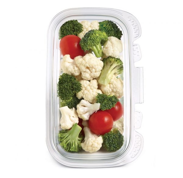 Placon : Crystal Seal® reFresh® 4-Compartment Square Container