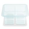 Placon : Fresh 'n Clear® Catering<br>4-Compartment Tray with Cup Area