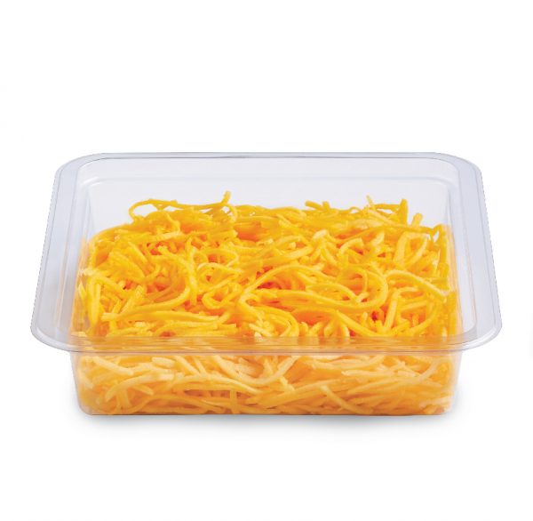 GoCubes™ 32 oz Clear PET Plastic Square Containers - 6L x 6W x 3 3/8H