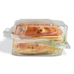 Placon : Crystal Seal® reFresh® 2-Compartment Square Container