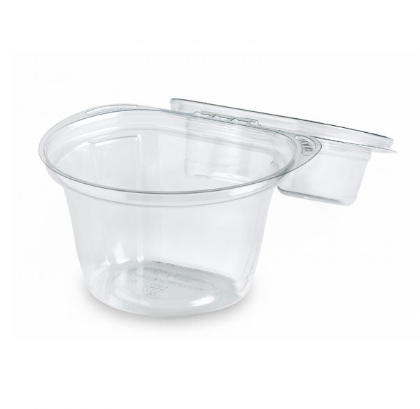 Placon : Crystal Seal® reFresh®<br>Hinged Pedestal Lid Parfait Cup
