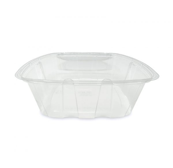 Crystal Seal® 24 oz Clear Plastic Tamper-Evident Container - 7 5