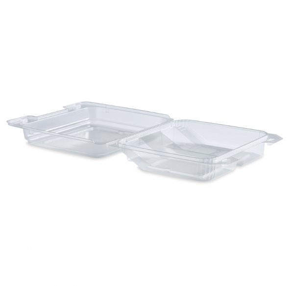 Placon : Crystal Seal® reFresh® 2-Compartment Square Container