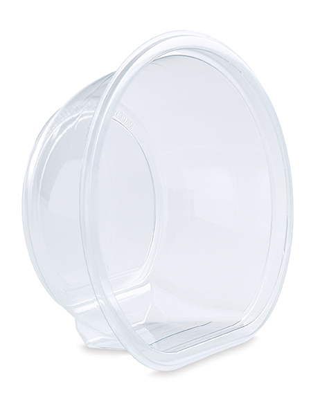 Round Clear Plastic Container Simple Empty Storage Box - Temu