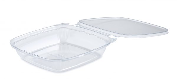 Placon : Fresh ‘n Clear® Tamper-Evident Salad Bowl Large 32oz Flat Lid