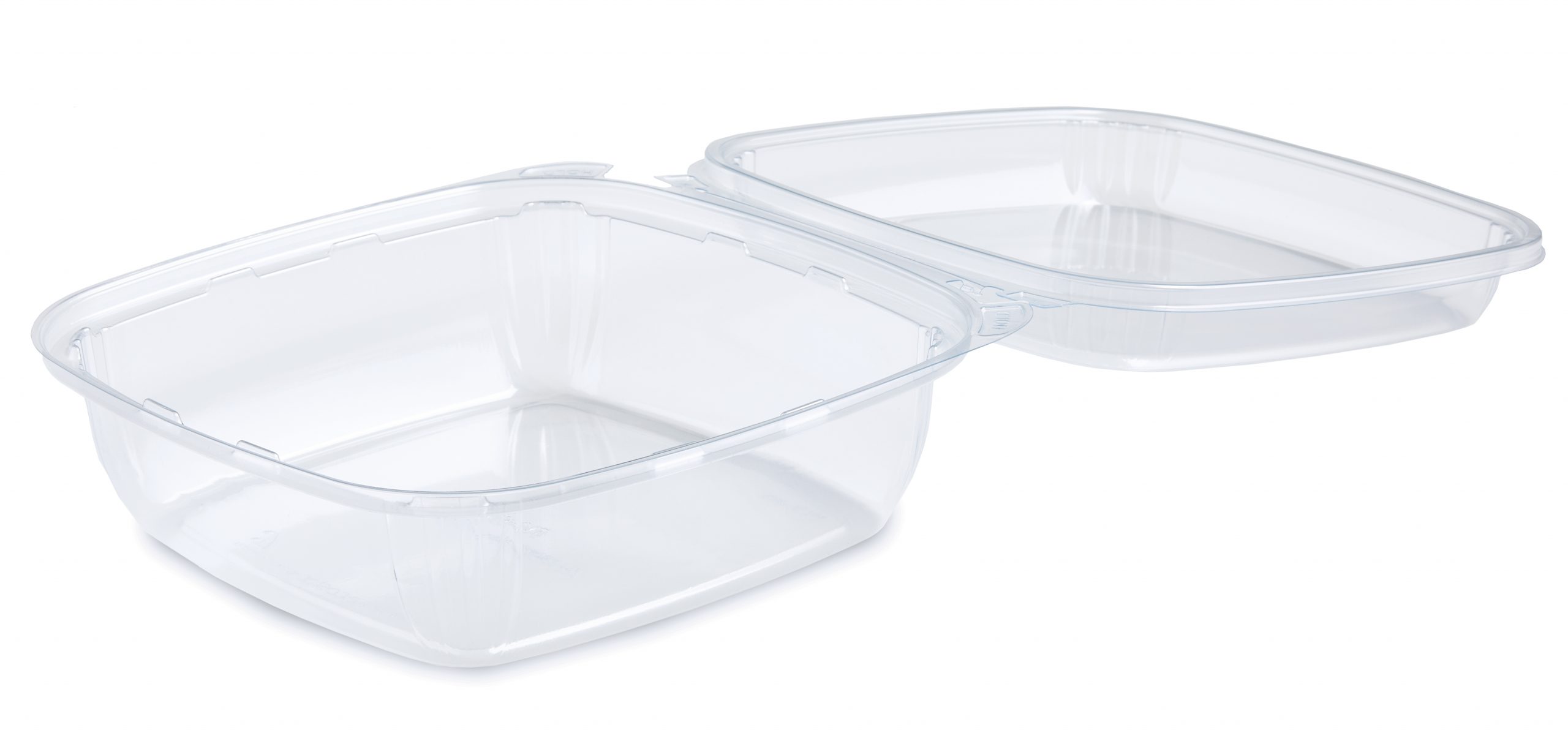 Placon : Fresh ‘n Clear® Tamper-Evident Salad Bowl Large 48oz Dome Lid