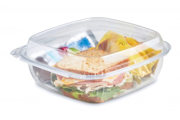 Placon : Fresh 'n Clear® Tamper-Evident Salad Bowl Large 48oz Dome Lid