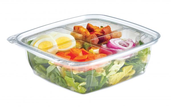 Placon : Fresh 'n Clear® Tamper-Evident Salad Bowl Large 48oz Dome Lid