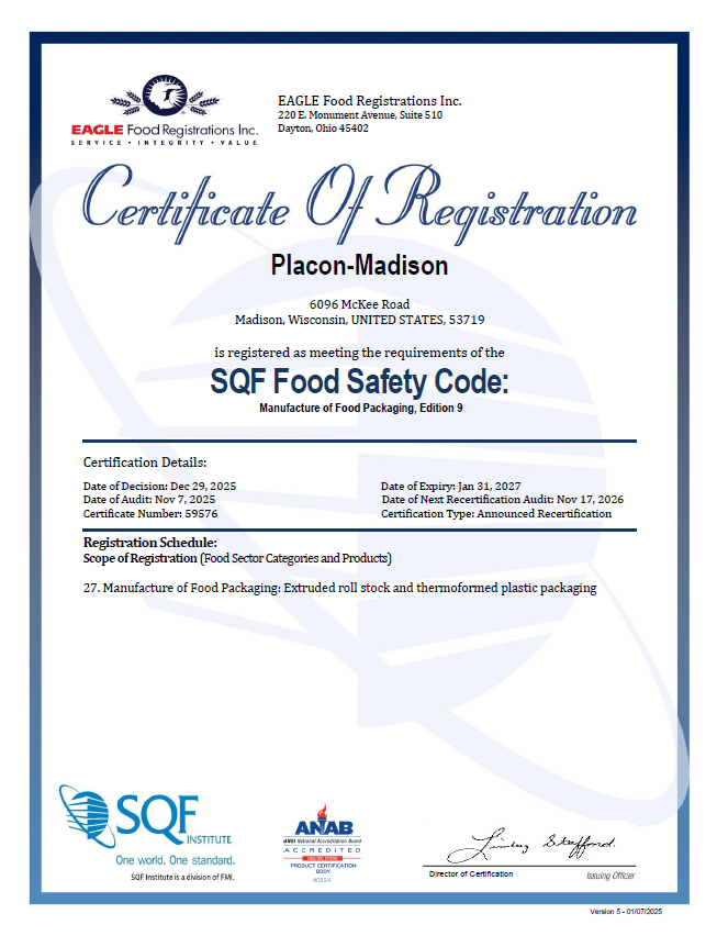 link to https://www.placon.com/wp-content/uploads/2026/01/20251229-Placon-Madison-SQF-FS-Cert-2025.pdf