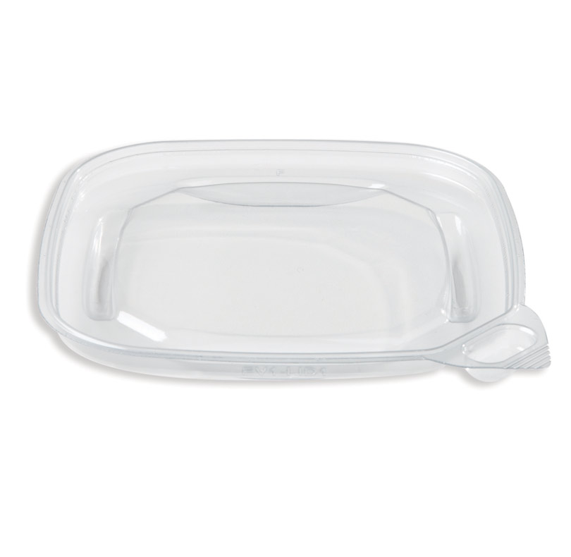 Clear glass baking dish with integrated handles