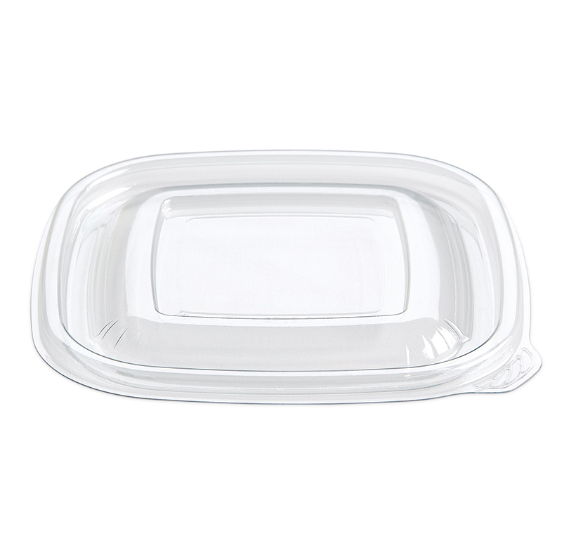 Clear rectangular glass baking dish with integrated handles