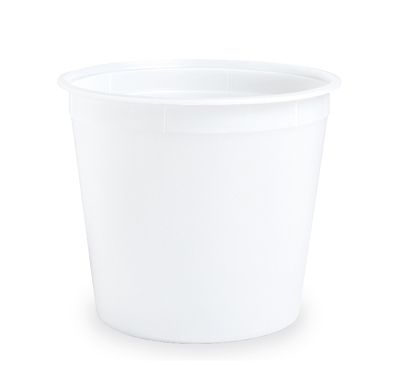 White plastic cup