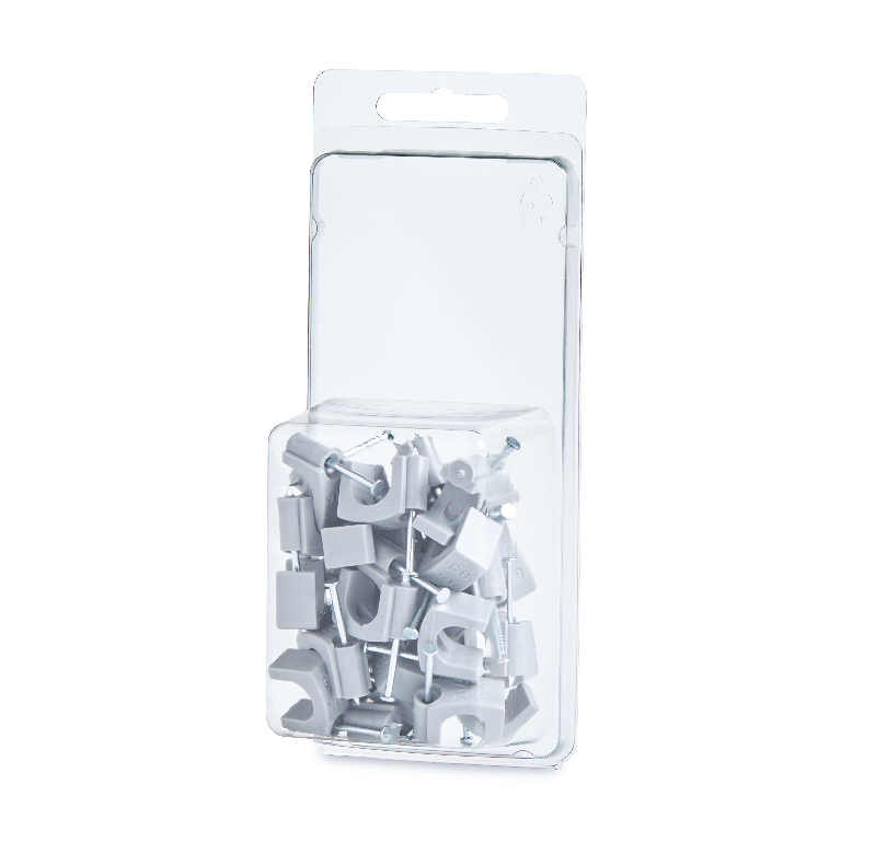 Assorted sewing machine presser feet in clear blister packaging