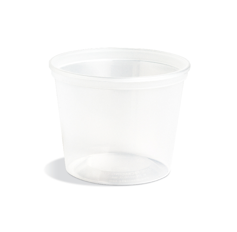 Clear plastic cup