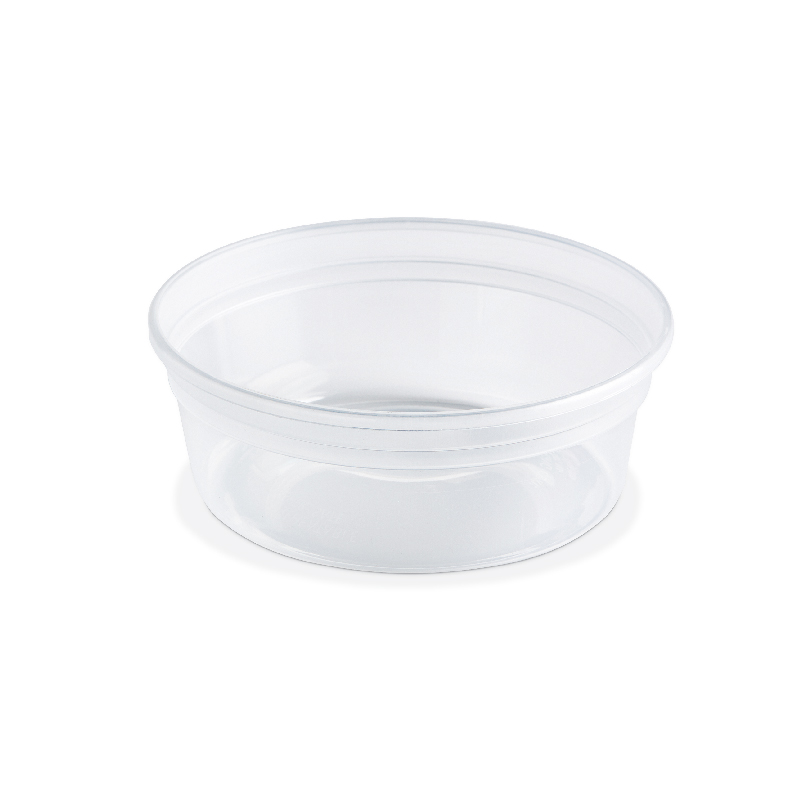 Clear plastic food storage containerાયક