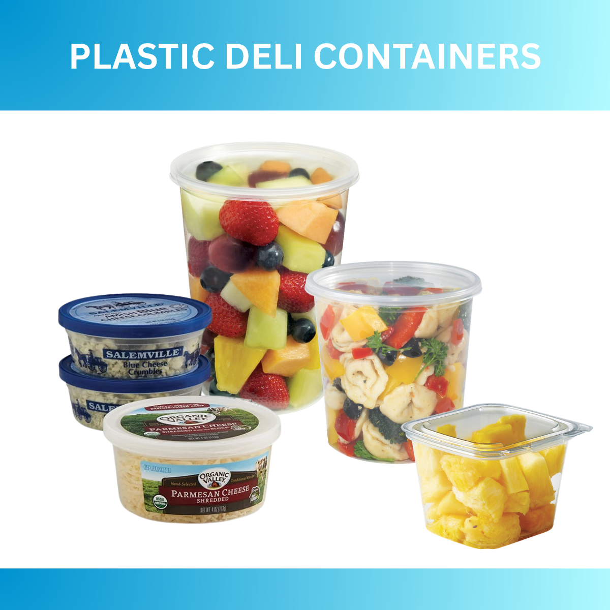 Learn an overview of plastic deli containers and how to choose the right one.